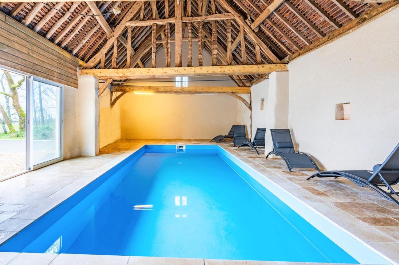 Crazy Villa Champs Corons 61 - Interior Heated Pool - 2H From Paris - 30P Les Menus Bagian luar foto