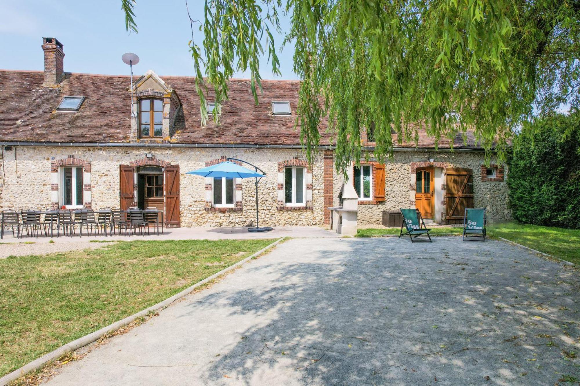 Crazy Villa Champs Corons 61 - Interior Heated Pool - 2H From Paris - 30P Les Menus Bagian luar foto