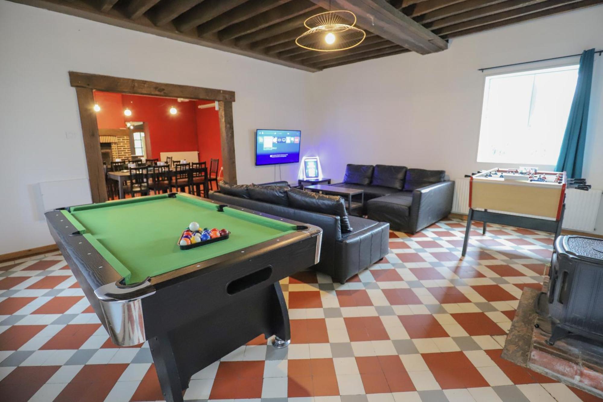 Crazy Villa Champs Corons 61 - Interior Heated Pool - 2H From Paris - 30P Les Menus Bagian luar foto