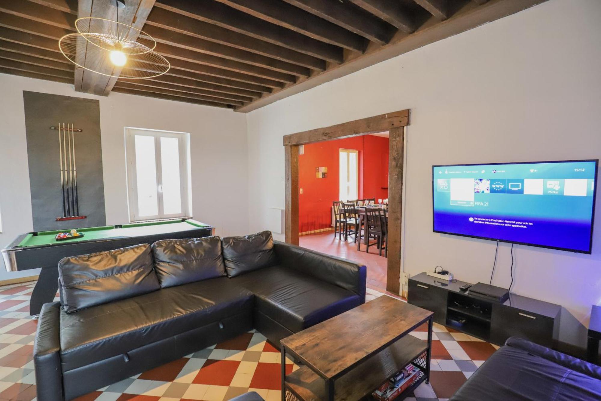 Crazy Villa Champs Corons 61 - Interior Heated Pool - 2H From Paris - 30P Les Menus Bagian luar foto